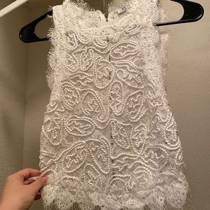 Lace top Size M